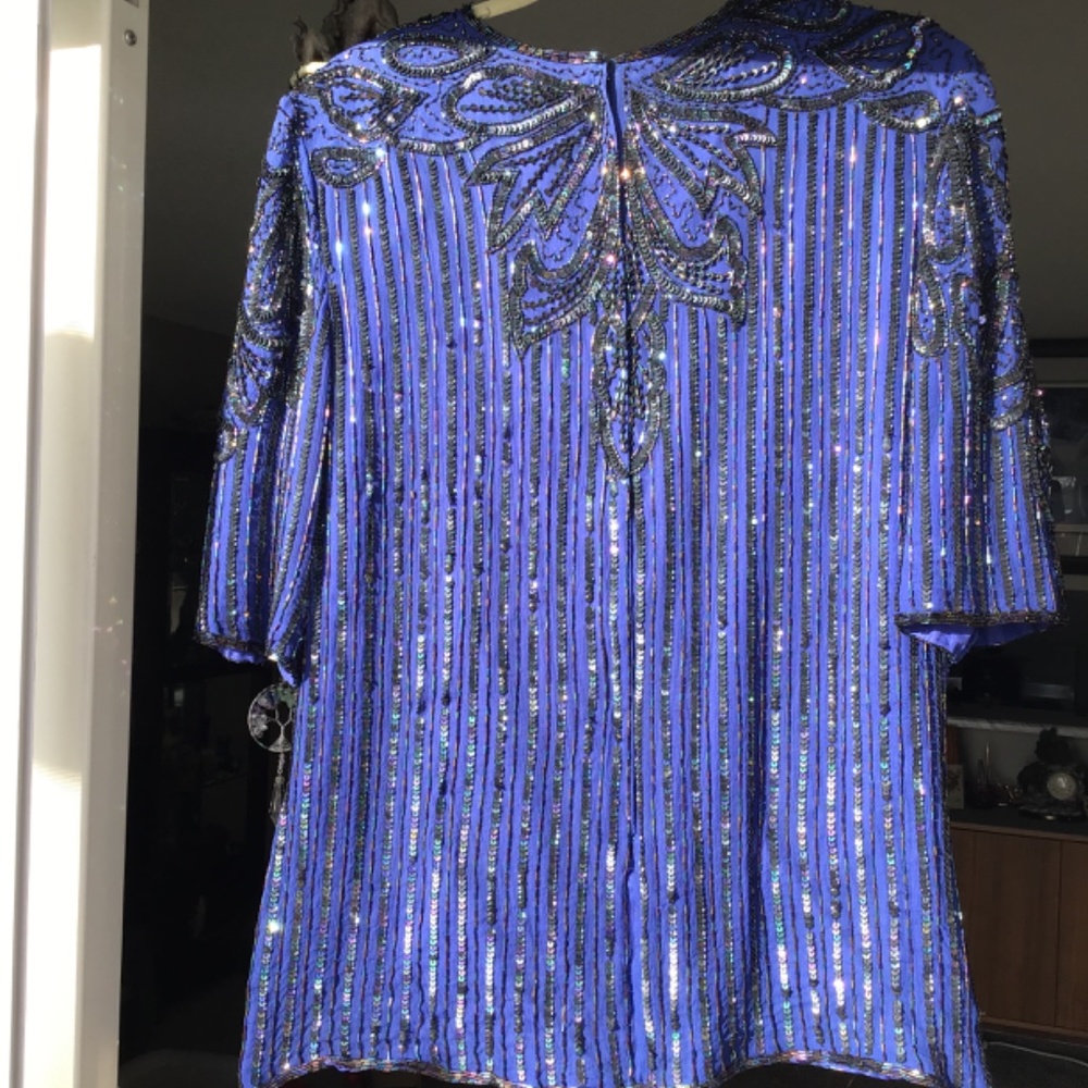 Beaded Ladies Top - Picture 2 of 2